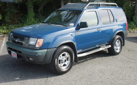 2001 Nissan Xterra Blue SUV 4x4